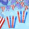 4th of July Bubbles Party Favors for Kids,20 Pack Fourth of July Red White Blue Mini Bubble